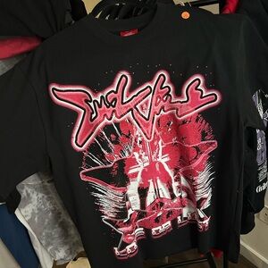 Black and Red EVIL VICE shirt